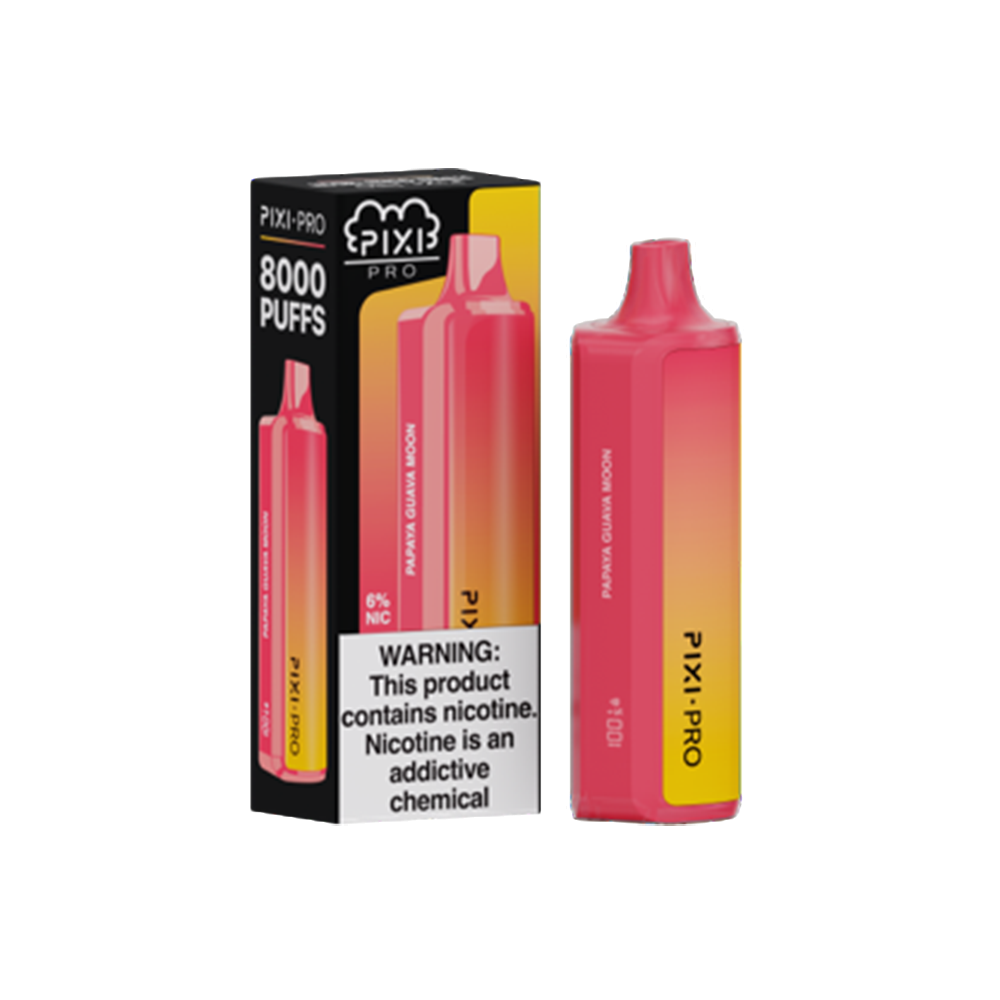Pixi Pro Disposable 8000 Puffs 14mL 60mg Pixi Pro Disposable 8000 Puffs 14mL 60mg