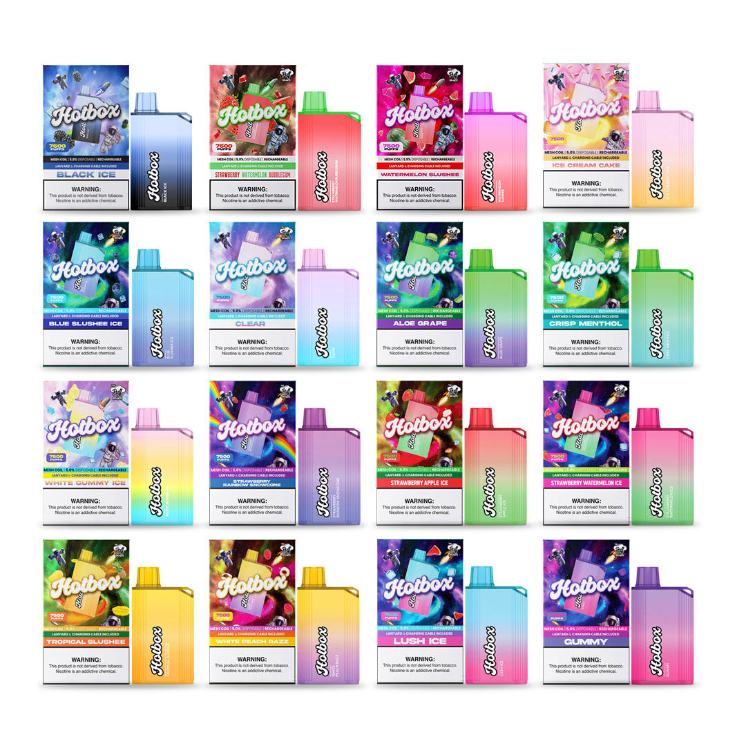 Puff HotBox 7500 puffs 16mL Disposable
