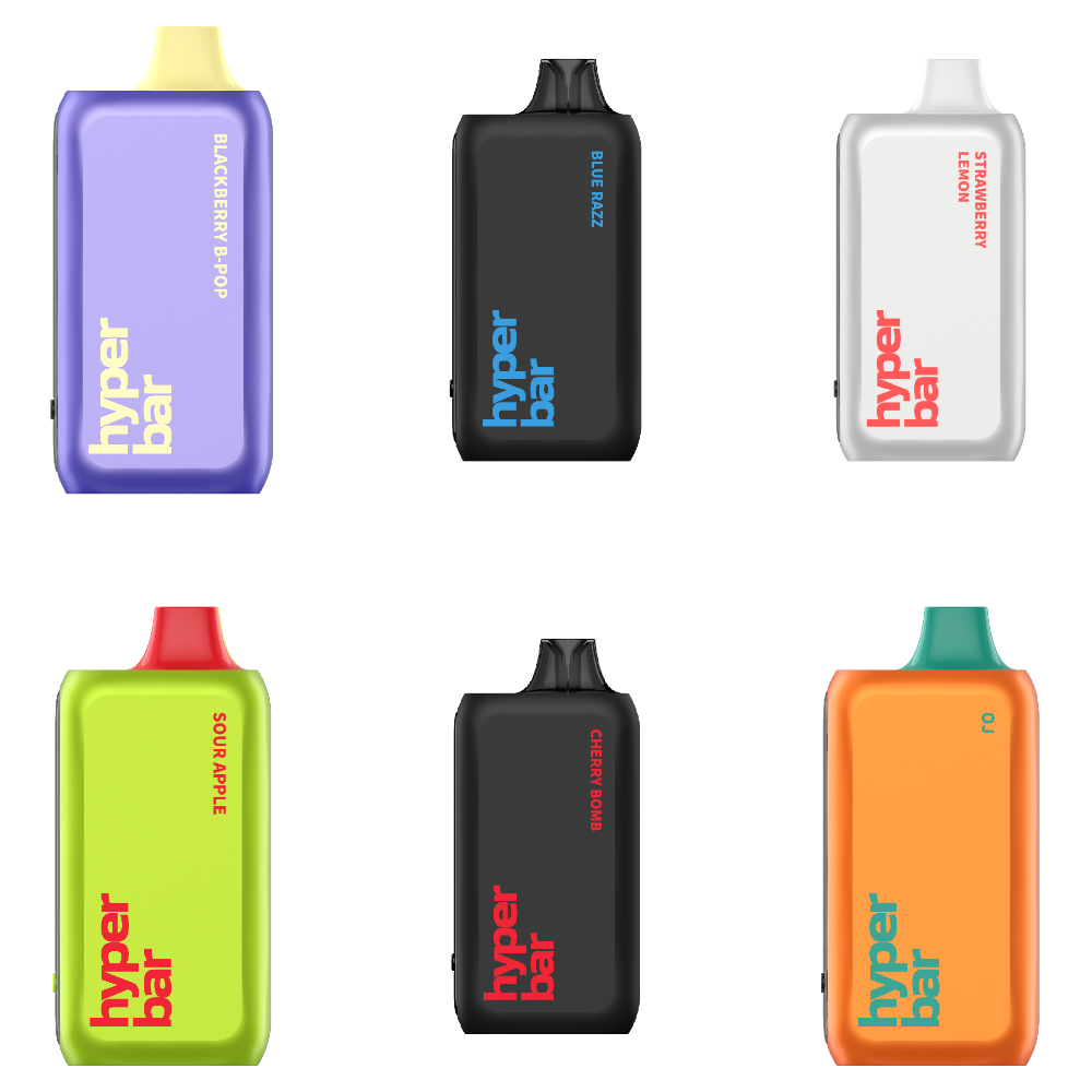 Hyperfire Bar Hyper Bar ZeroFog Twin Smokeless Control Disposable