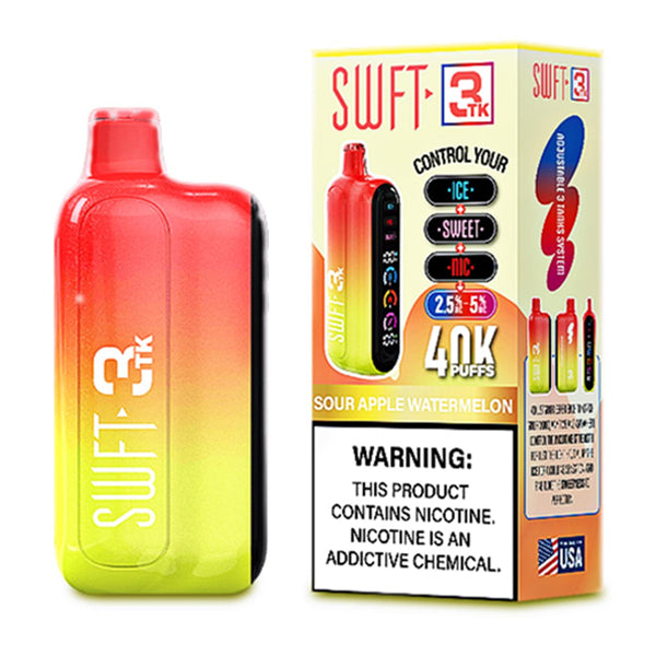 swift vape flavors SWFT 3TK Nic + Sweet + Ice Control Disposable Built-In Battery PAX Plus vs. PAX Flavors & Strains:Shark Shock Diesel - Hybrid/Sativa