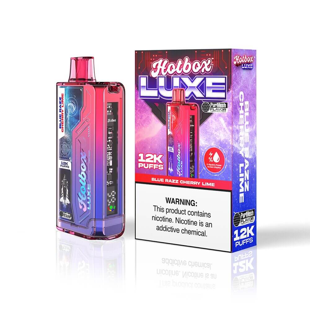 how much is elf bar vape HOTBOX LUXE 12000 PUFFS DISPOSABLE - Vape Wholesale USA main image 1