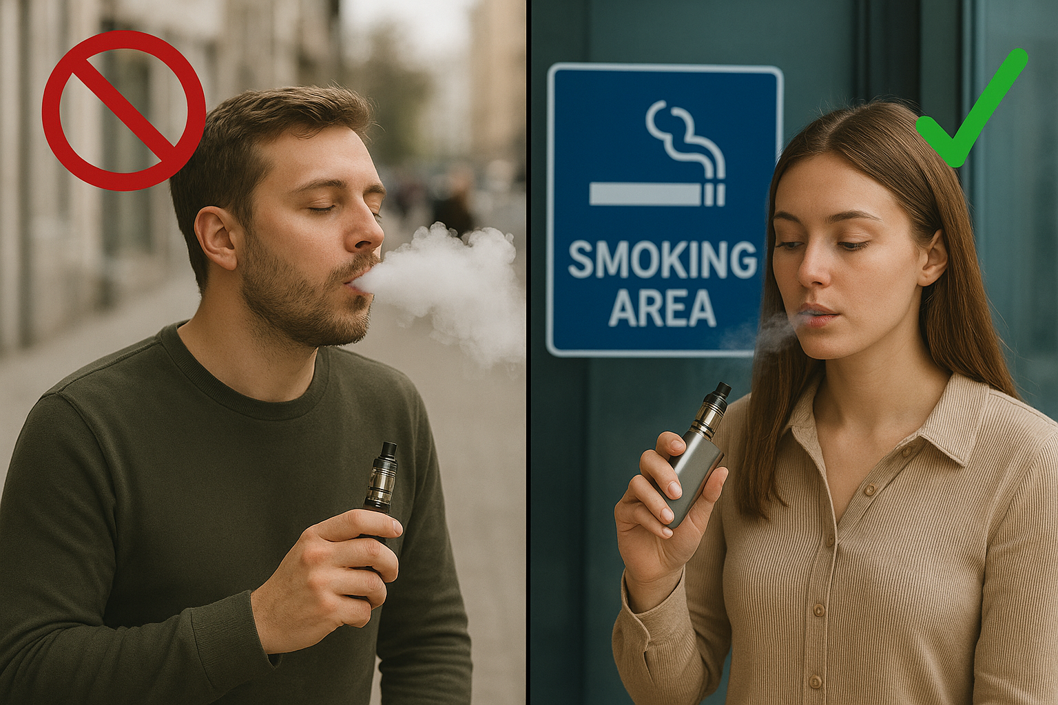 Vaping From Distance The Dos and Don’ts of Vaping Etiquette | Vape Responsibly Anywhere
